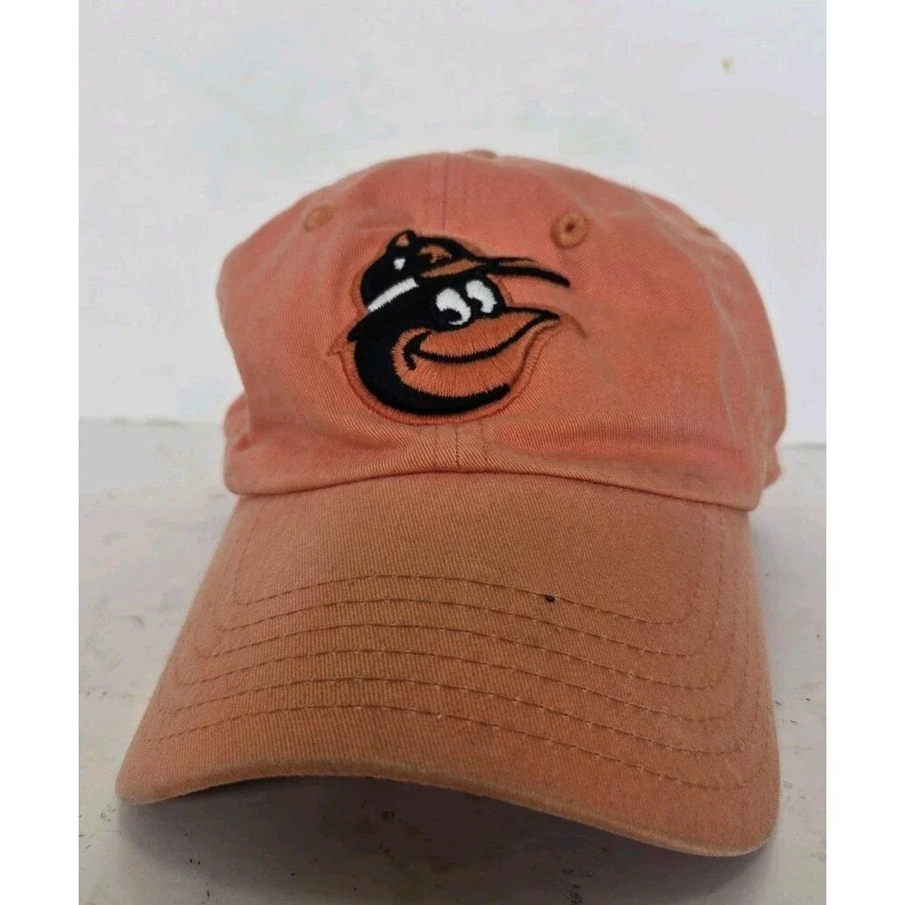 Baltimore Orioles‎ Hat MLB Cooperstown Brim Logo American Needle Strapback Dad